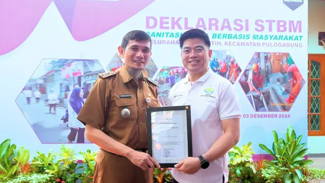 Ketua Umum Yayasan Wijaya Peduli Bangsa Eddy Wijaya (kanan) (Istimewa)