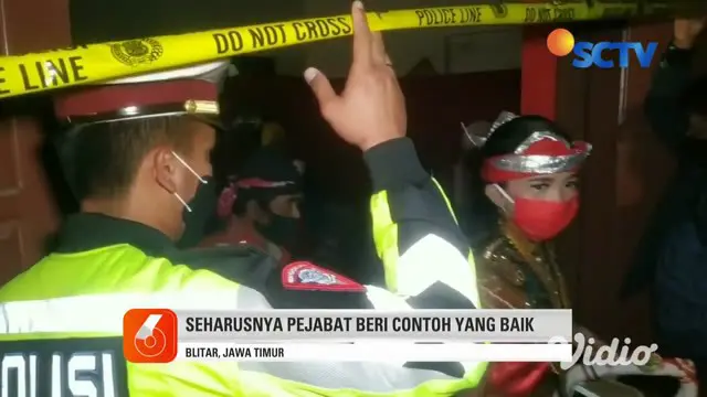 VIDEO: Kapolres Blitar Bubarkan Pertunjukan Wayang Tak Berizin