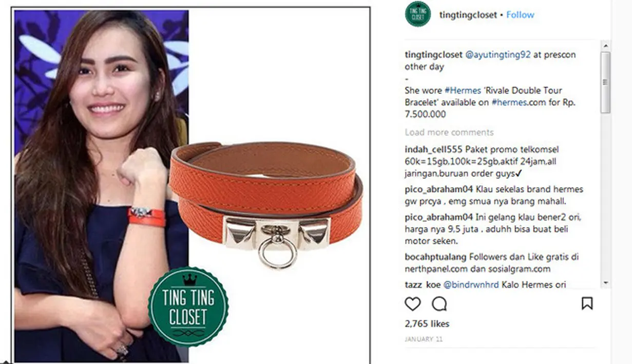 (Instagram/tingtingcloset)