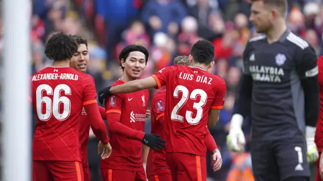 Liverpool Vs Cardiff City - Piala FA