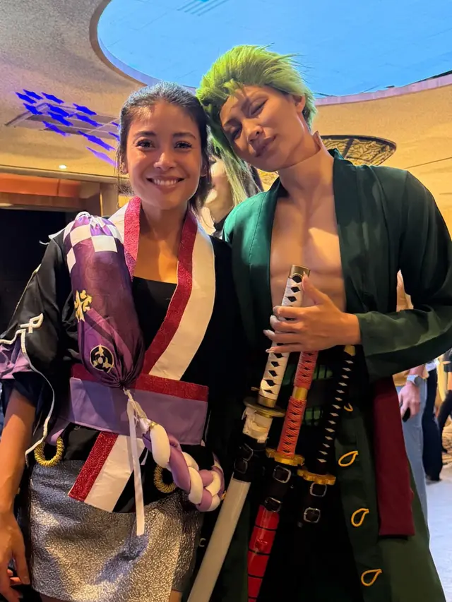 Sigi Wimala saat Ulang Tahun Maxime Bouttier Bertema Anime. [@sigiwimala]