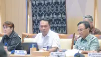 Direktur Utama PT Jasa Raharja Rivan A. Purwantono saat rapat Angkutan Lebaran Tahun 2025/1446 H (Istimewa)