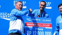 Pandu Winata naik podium full marathon PSRI 2024