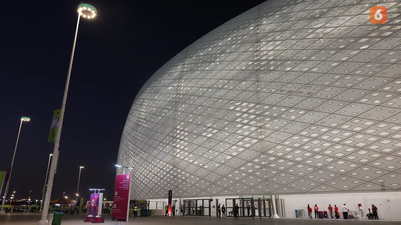 Indahnya Stadion Al Thumama