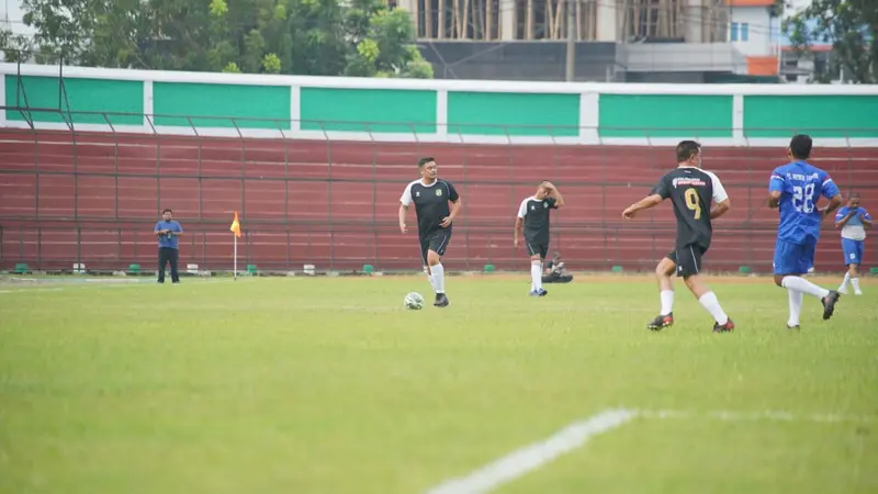 Pertandingan Silaturahmi: Dipimpin Bobby Nasution, Pemko Medan Hajar Tapteng 3-0