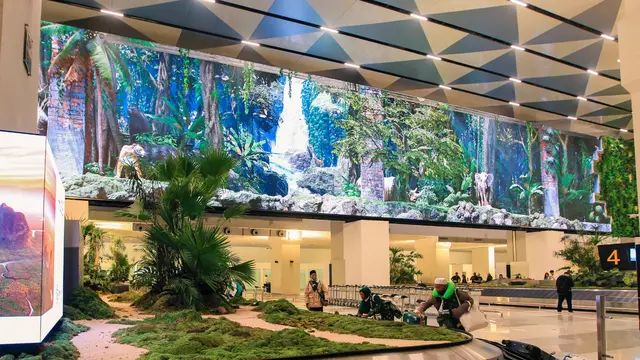 Bandara Internasional Soekarno Hatta. (Foto: Liputan6.com/Pramita T)