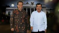 Joko Widodo dan Jusuf Kalla (Liputan6.com/Andri Wiranuari)