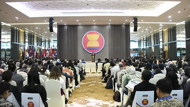 Menteri Luar Negeri Jepang Toshimitsu Motegi memaparkan tiga poin arah kebijakan baru Jepang-ASEAN.