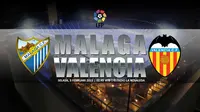 Malaga vs Valencia (Liputan6.com/Ari WIcaksono)