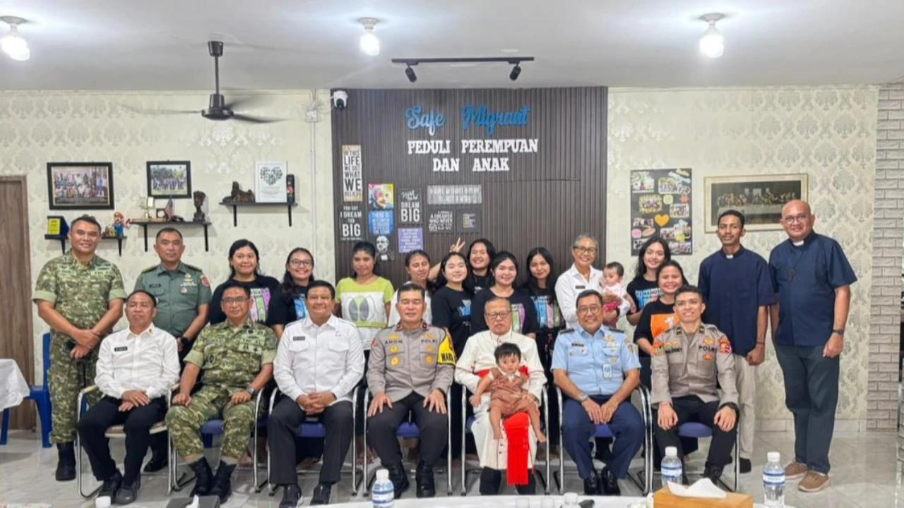 Kardinal Suharyo Terkesan Kunjungi Shelter Theresia Pimpinan Romo Pascalis di Kepri, Bicara Sejarah dan Peran Keuskupan TNI dan Polri
