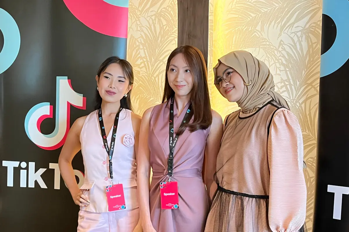 Serly Asnim, Christie Basil, dan Tirannisya (Dok/Fimela.com/Rianti Fitri Wulandari)