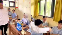 Gibran Rakabuming Pantau Progran Makan Bergizi Gratis di Depok, Siswa Usul Sesekali Ada Menu Rendang. (Dok: TikTok @gibran_rakabuming)