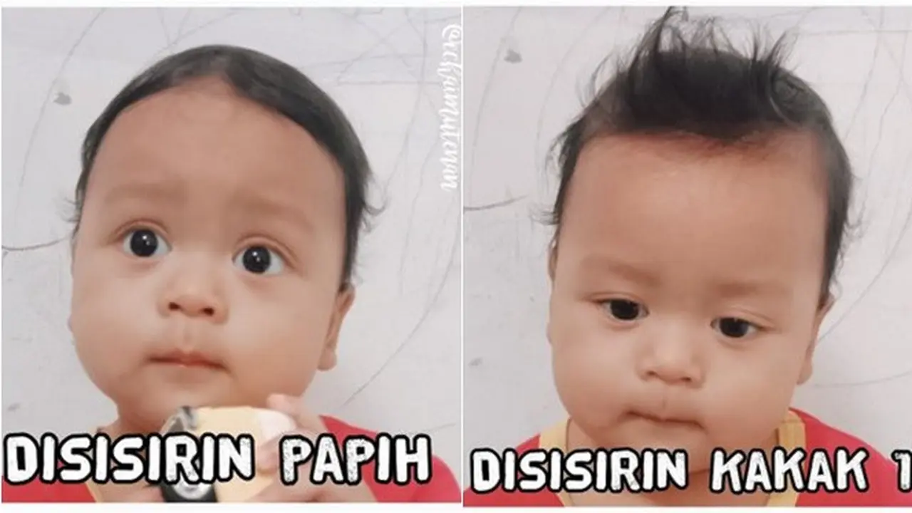 6 Gaya Sisir Rambut Beda Orang Ini Kocak Bikin Senyum