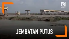Banjir melanda wilayah Irak. Akibatnya jembatan Al Shirqat yang menjadi jalan utama menyebrangi sungai Tigris putus.