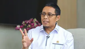 Kepala Kantor Komunikasi Kepresidenan, Hasan Nasbi. (Liputan6.com/Angga Yuniar)