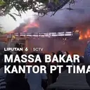 Massa Bakar Kantor PT Timah