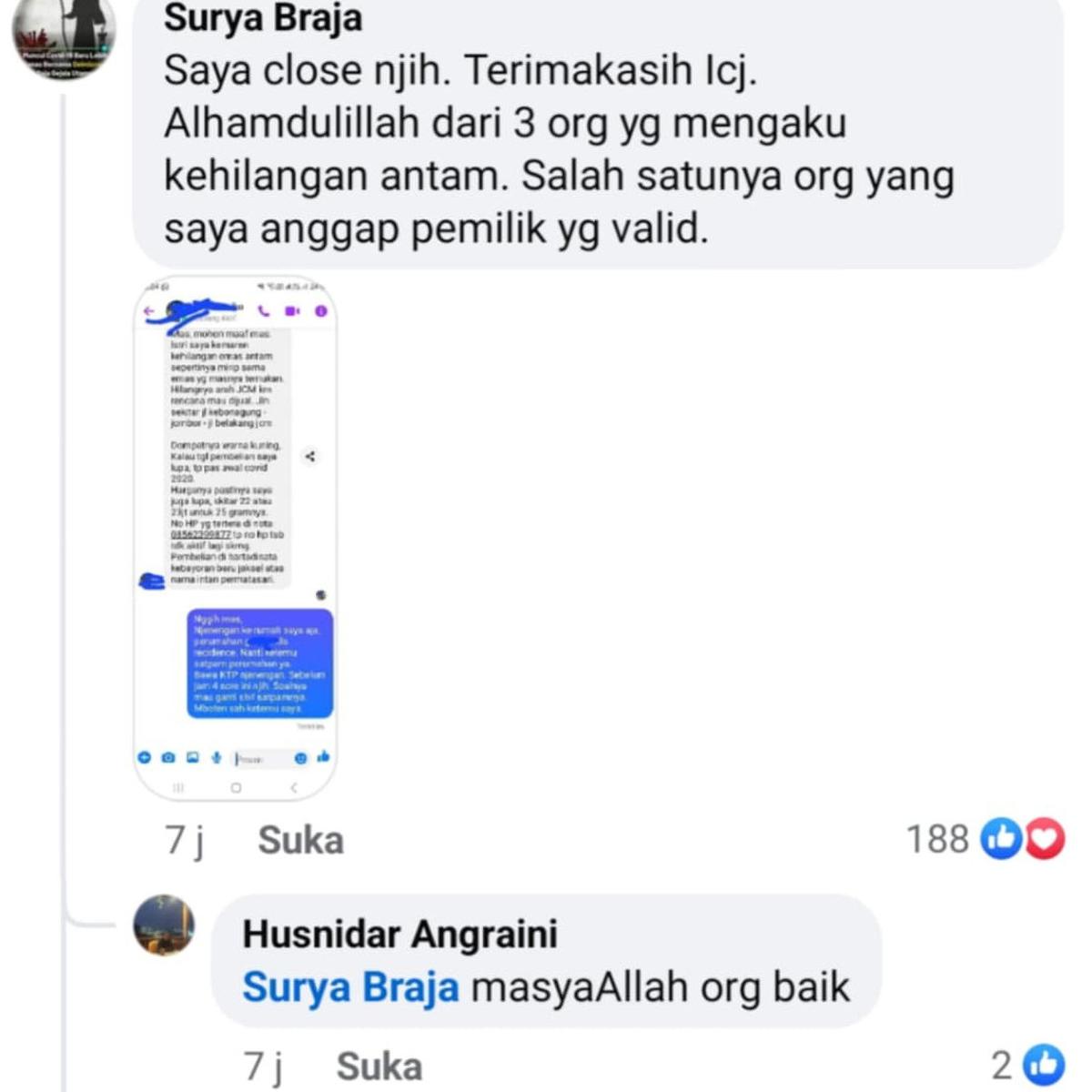Temukan Emas 50 Gram di Jalan, Aksi Pemuda Jogja yang Mencari Pemilik hingga Share ke Medsos Ini Curi Perhatian