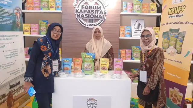 Forum Kapasitas Nasional III 2023 wilayah Jawa, Bali, Madura dan Nusa Tenggara yang dihelat SKK Migas di Surabaya menghadirkan 17 pelaku usaha kecil dan menengah binaan perusahaan operator migas atau KKKS (Kontraktor Kontrak Kerja Sama). (Dok SKK Migas)