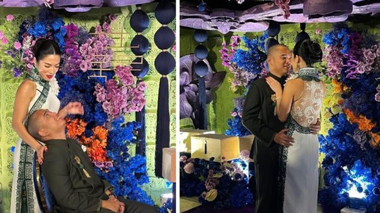Potret Lamaran Anak Hotman Paris Frank Hutapea dan Winona Delany Tandra, Gelar Upacara Sangjit Mewah