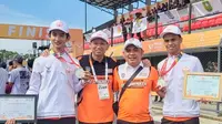 Duet Felix dan Josua Sumbang Perak untuk DKI Jakarta di Balap Motor Standar Beregu PON 2024