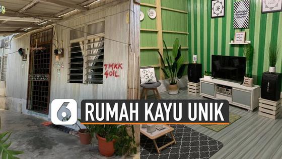 VIDEO: Tidak Disangka, Ini Dia Potret Rumah Kayu Unik