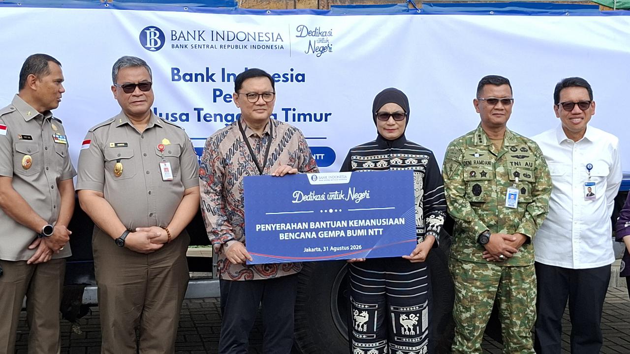 BI Kirim 32,5 Ton Bantuan untuk Korban Gempa NTT, Ada Sembako hingga Perlengkapan Shelter