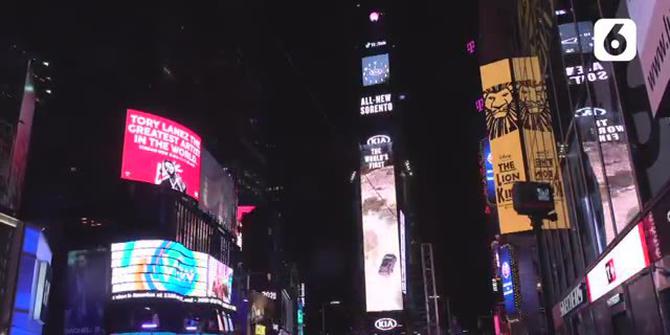 VIDEO: Pandemi Covid-19 Ubah Tradisi Perayaan Tahun Baru di New York