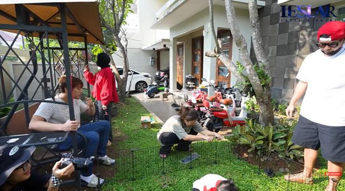 7 Potret Taman Rumah Lesti Kejora yang Minimalis dan Asri, Jadi Spot Favorit bareng Keluarga