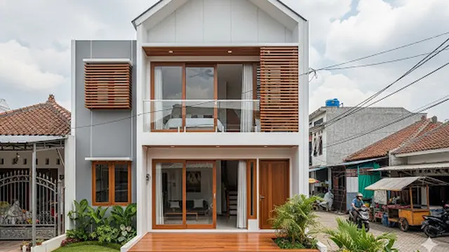 Rumah Bergaya Scandinavian
