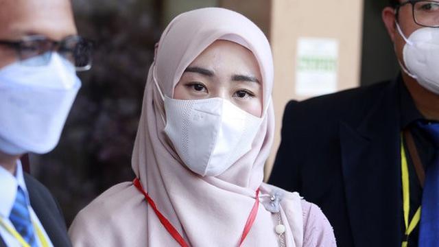 Larissa Chou usai jalani persidangan cerainya (Kapanlagi.com)