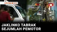 Sebuah angkot Jaklingko di Cengkareng, Jakarta Barat, menabrak sejumlah sepeda motor yang mengakibatkan para pengendara terluka. Sementara di Magelang, Jawa Tengah, diduga tidak kuat menanjak, sebuah bus yang membawa santri sebuah pesantren terguling...
