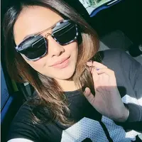 Aurel Hermansyah cantik dengan kacamata hitam. (Instagram @aurelie.hermansyah)