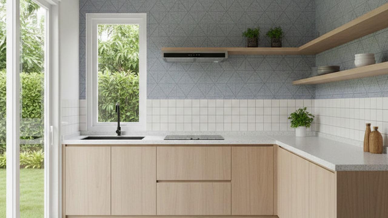 7 Model Dinding Dapur Minimalis yang Estetik, Bikin Tampak Lebih Luas
