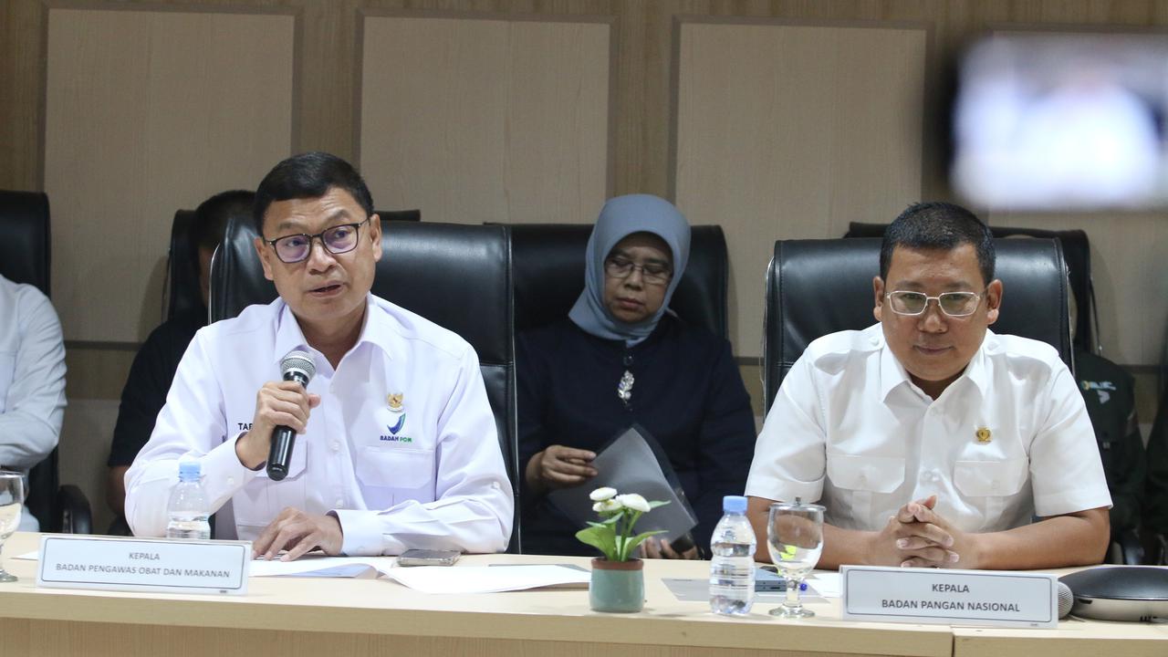 BPOM dan Bapanas konpres soal anggur shine muscat