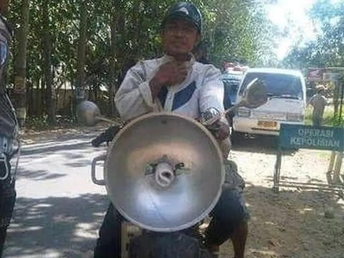 Penggorengan Jadi Lampu?