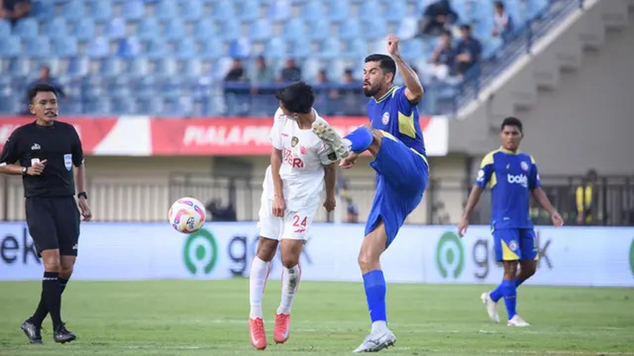 Grup A Piala Presiden 2025, Dua Gol Penalti Liga Indonesia All Star Buyarkan Kemenangan Arema FC