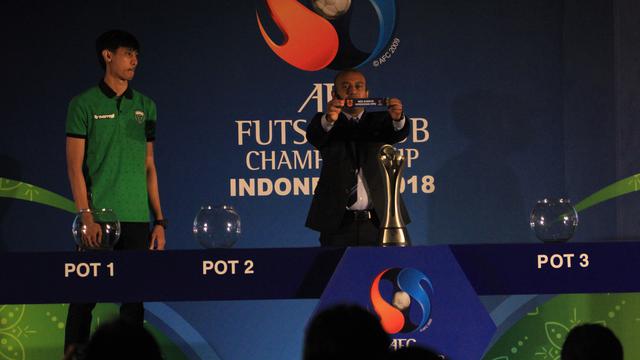Drawing AFC Club Futsal Championship 2018