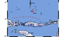 Gempa Magnitudo 5,1 Guncang Selayar Sulsel