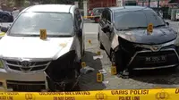Kantor Redaksi media Jujur Bicara (Jubi) yang berlokasi di Jalan SPG Taruna Waena, Kota Jayapura, Provinsi Papua, dilempari bom molotov pada Rabu (16/10/2024) dini hari, mengakibatkan dua mobil yang terparkir ikut terbakar. (Liputan6.com/ Dok Ist)