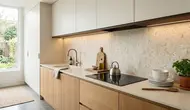 8 Inspirasi Backsplash Dapur Minimalis, Material Sederhana yang Beri Kesan Mahal