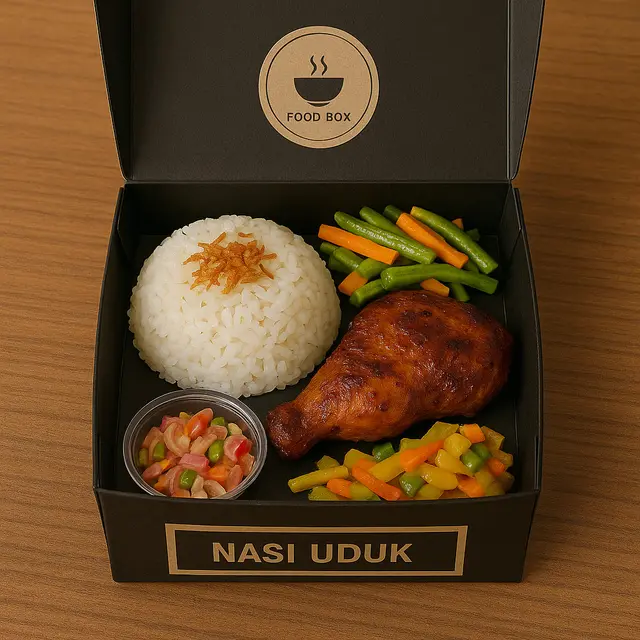 nasi kotak ayam bakar