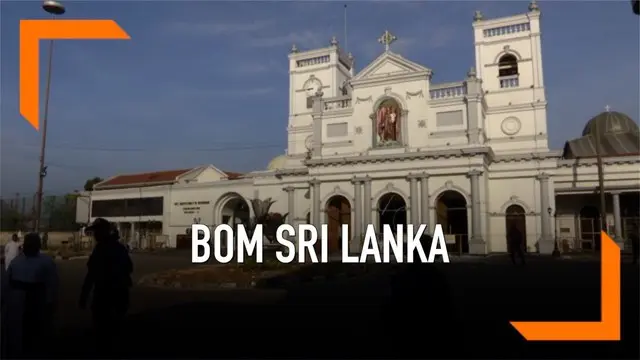 VIDEO: Area Gereja Dijaga Ketat Pascaledakan Bom Sri Lanka