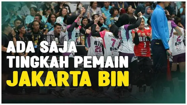 Berita Video, momen para pemain Jakarta BIN berjoget saat mendapatkan poin di final PLN Mobil Proliga 2024