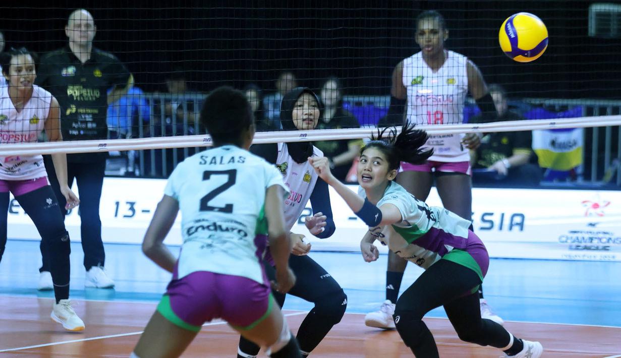 Hasil ini membuat Jakarta Pertamina Enduro menduduki peringkat ketiga klasemen sementara Proliga 2026 dengan mengoleksi 9 poin. (Dok. PBVSI)