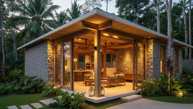 9 Inspirasi Rumah Minimalis Sederhana Tapi Terlihat Seperti Rumah Villa