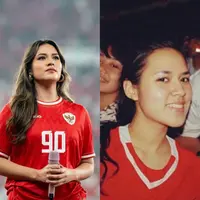 Kehadiran Raisa Andriana dalam pertandingan kualifikasi Piala Dunia Timnas Indonesia vs Australia di Stadion GBK mencuri perhatian. [@raisa6690]