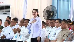 Momen Prabowo Kaget Sherly Tjoanda Dapat Tepuk Tangan Meriah