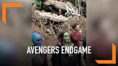 Sudah menonton film Avengers Endgame? Nah kini giliran kamu melihat bagaimana proses syuting film tersebut. Seorang pemain membocorkannya melalui sebuah video.