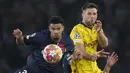 Kemenangan ini cukup membawa Die Schwarzgelben ke partai puncak lantaran unggul agregat 2-0, setelah di leg pertama mereka juga menang 1-0. (AP Photo/Christophe Ena)