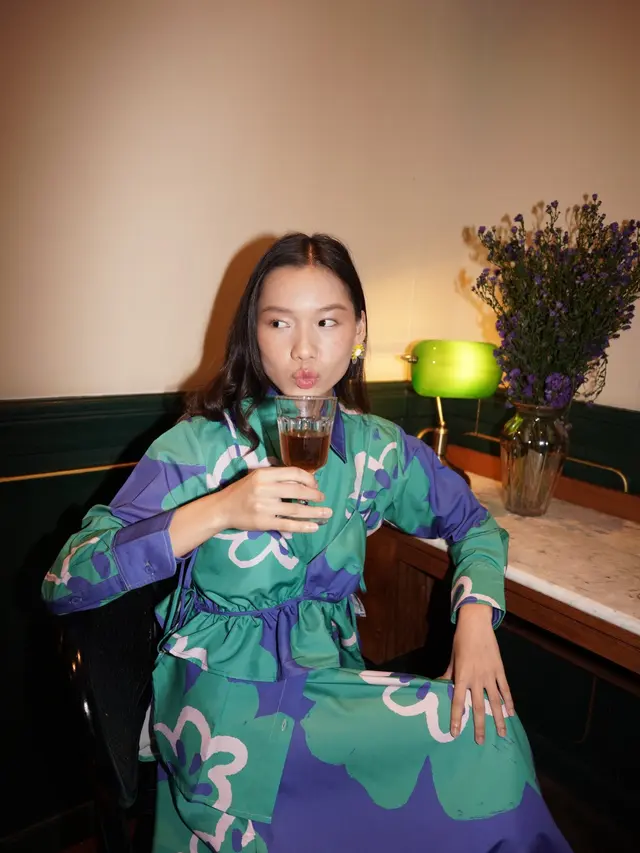 Inspirasi Looks Busana Penuh Warna. dok. Kyrra